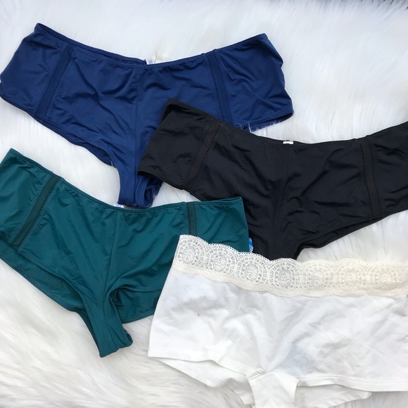 Free People Other - 4 Piece Free People Truth Or Date Boyshorts Bundle